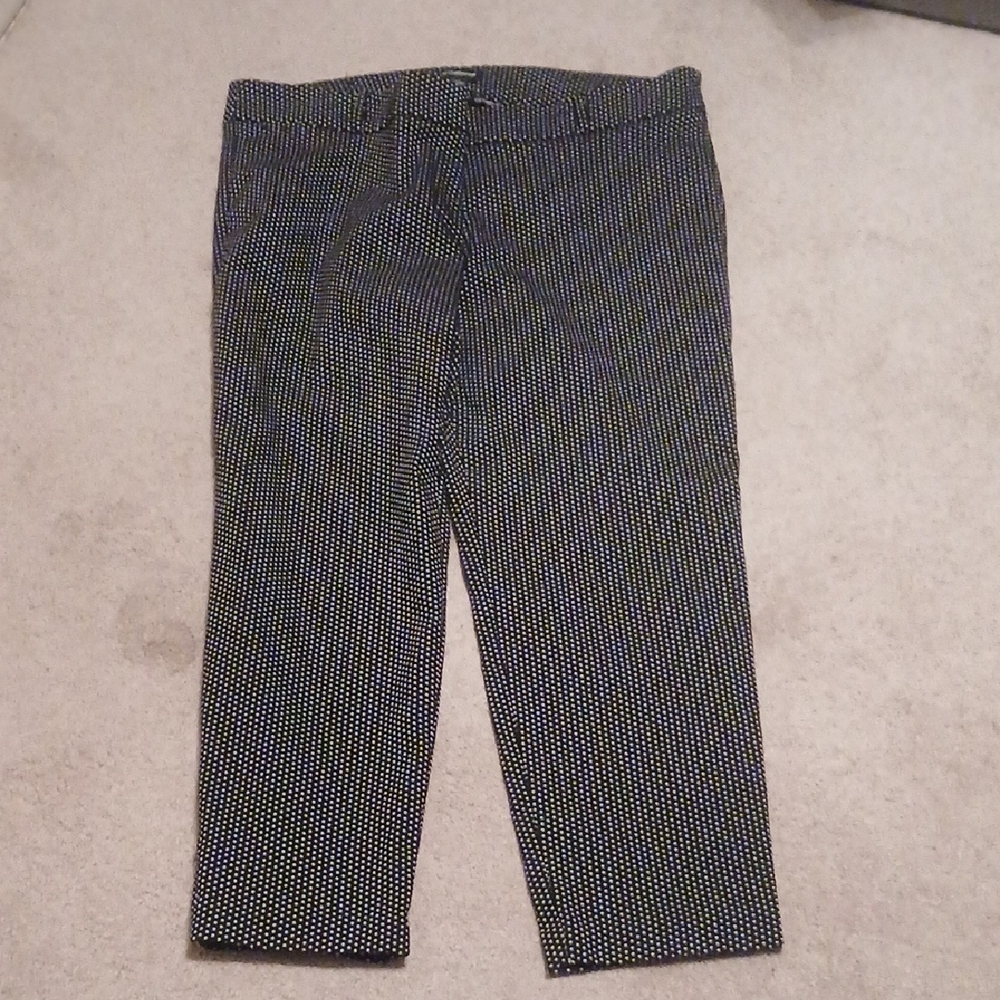 Liz Claiborne Black and White Polka Dot Pants